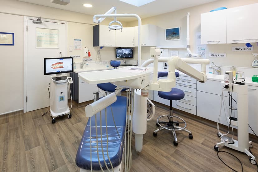 Dental clinic interior