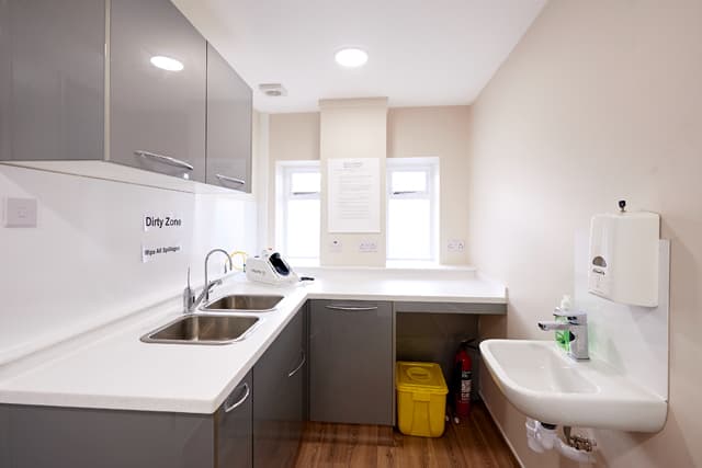 Dental clinic interior