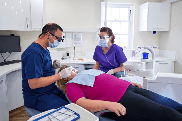 Modern dental equipment